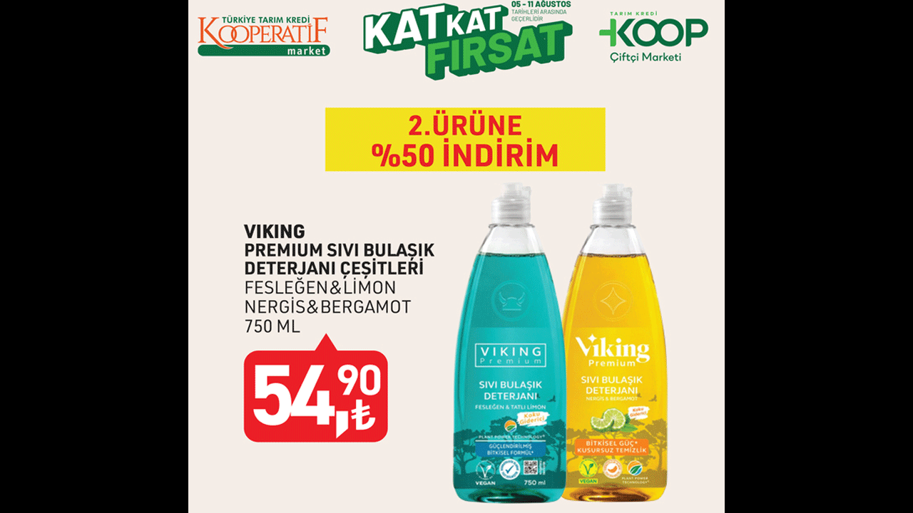 Foto - 5-11 Ağustos 2025 listesi belli oldu! Tarım Kredi'de yeni indirim rüzgarı