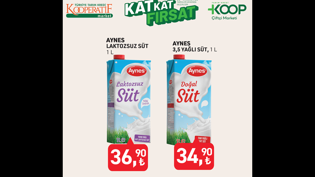 Foto - 5-11 Ağustos 2025 listesi belli oldu! Tarım Kredi'de yeni indirim rüzgarı