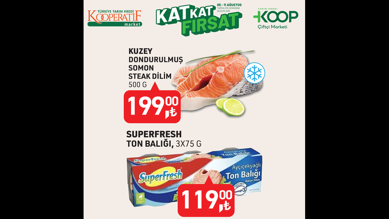 Foto - 5-11 Ağustos 2025 listesi belli oldu! Tarım Kredi'de yeni indirim rüzgarı