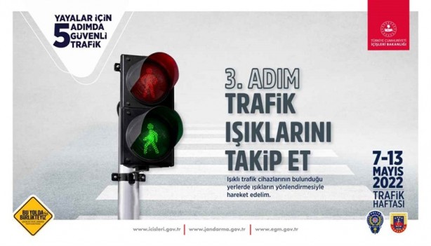 Foto - ’5 adımda güvenli trafik’ kampanyası başladı