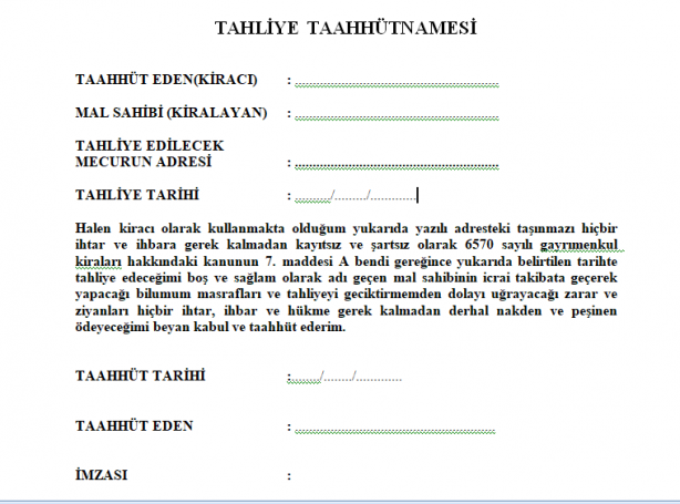 Foto - 5 soruda tahliye taahhüdü! Bu cevaplar tüm kiracıları ilgilendiriyor