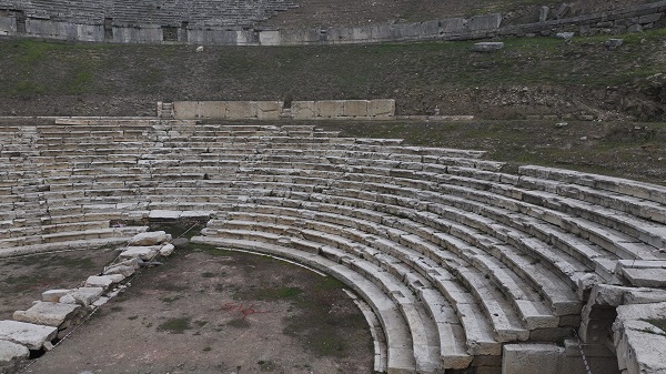 Foto - 5 yıldır 12 ay kesintisiz sürüyor! Tarihin kalbi bu antik kentte atıyor