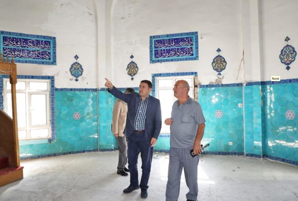 Foto - 5 yıldır ibadete kapalıydı: Çinili Camiinden sevindiren haber var