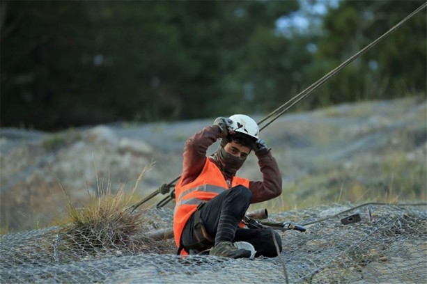 Foto - 50 metreyi 45 saniyede tırmanıyor!