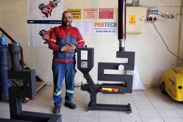 Foto - 500 lira ile kışı geçirebilecek bir buluş yaptı! Elektrik faturaları sonrası...