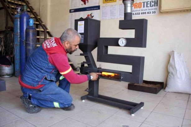 Foto - 500 lira ile kışı geçirebilecek bir buluş yaptı! Elektrik faturaları sonrası...