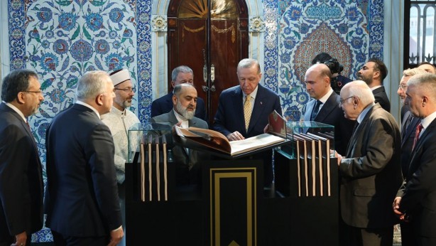 Foto - 500 yıllık kutsal törenden dikkat çeken an! Erdoğan da önlemini böyle aldı