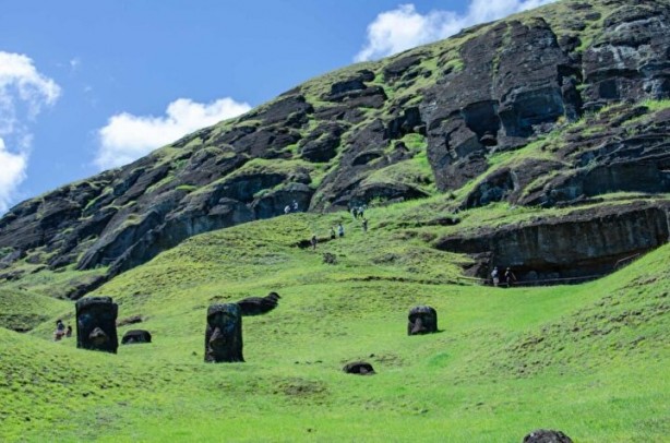 Foto - 500 Yıllık Putlar Cayır Cayır Yandı