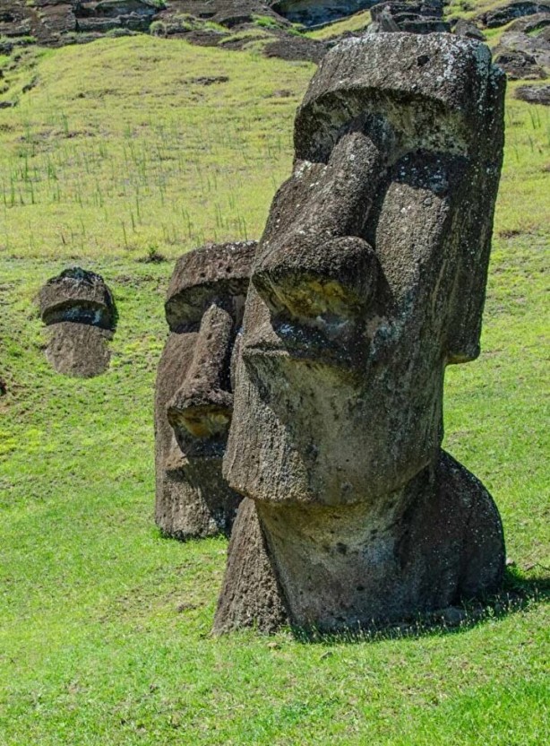 Foto - 500 Yıllık Putlar Cayır Cayır Yandı