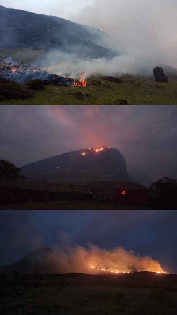 Foto - 500 Yıllık Putlar Cayır Cayır Yandı