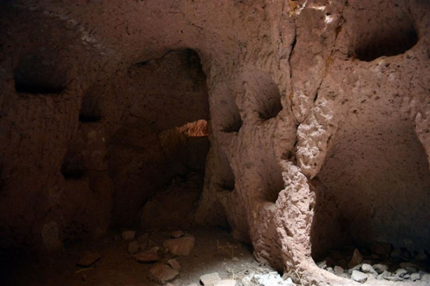 Foto - 52 odalı yer altı şehri keşfedildi