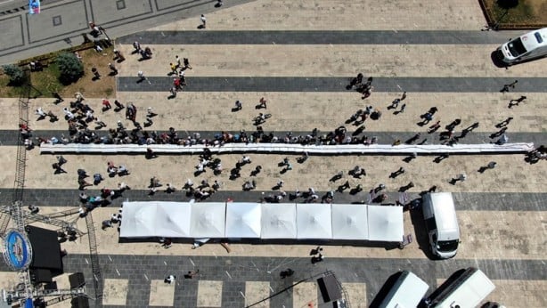 Foto - 58 metre uzunluğunda! Havadan görüntülenebildi