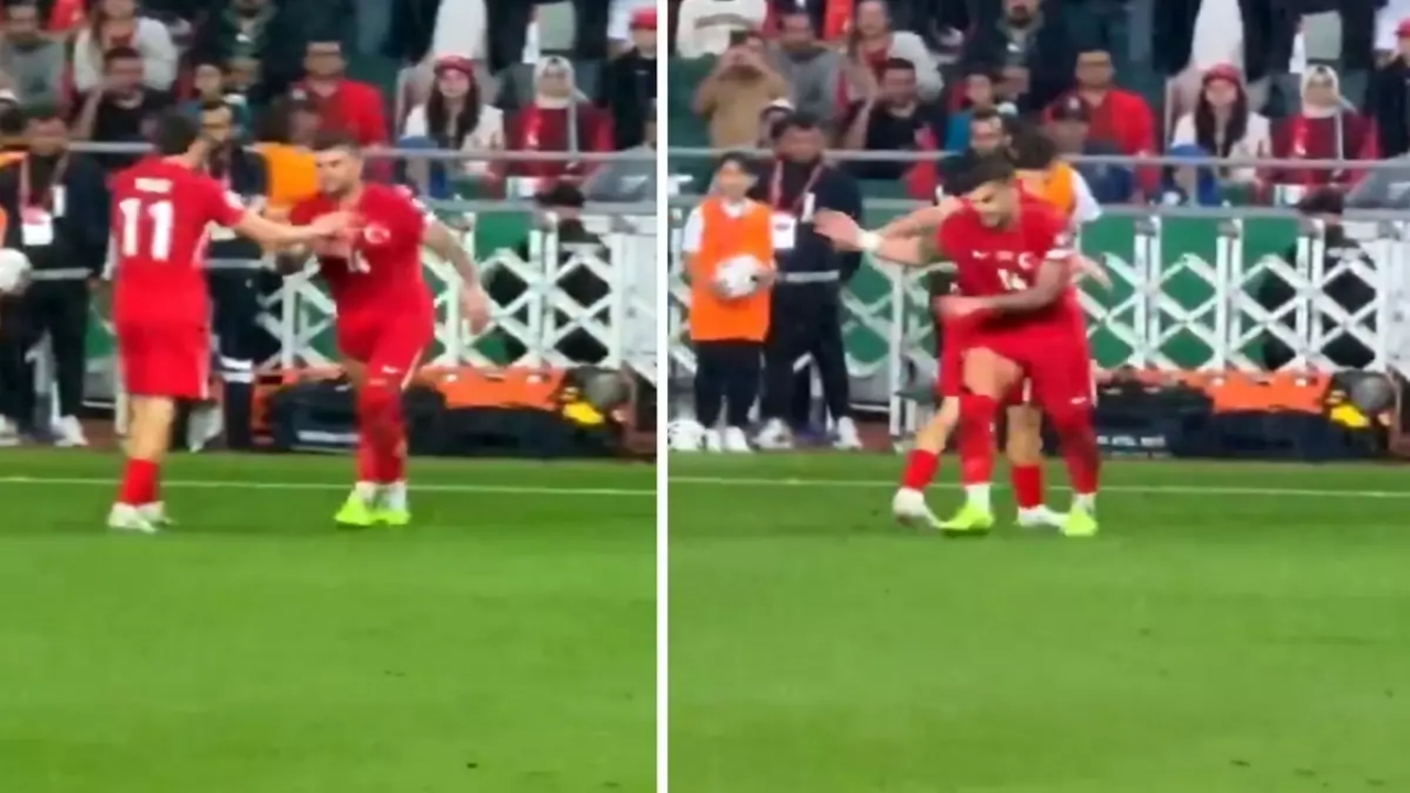 6-0’lık hezimete damga vuran görüntü! Milli Takım’da ne dolaplar dönüyor böyle?