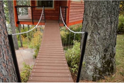 Foto - 6 ay uğraşıp muhteşem bir ağaç ev yaptılar!