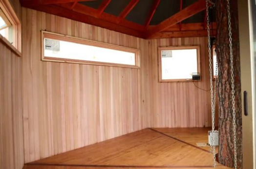 Foto - 6 ay uğraşıp muhteşem bir ağaç ev yaptılar!