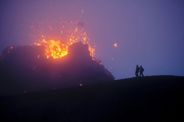 Foto - 6 bin yıl sonra uyandı! İzlanda'dan ürküten görüntüler