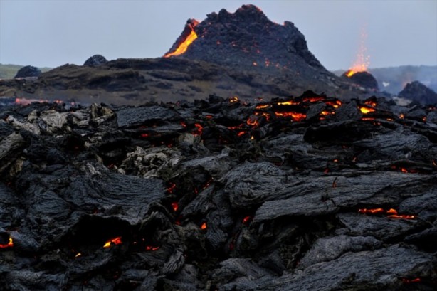 Foto - 6 bin yıl sonra uyandı! İzlanda'dan ürküten görüntüler