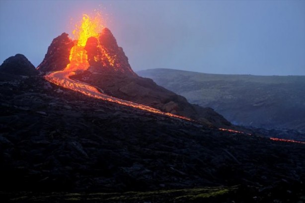 Foto - 6 bin yıl sonra uyandı! İzlanda'dan ürküten görüntüler