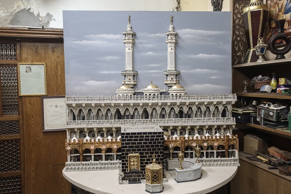 Foto - 6 yılda Mescid-i Haram'ın kopyasını yaptı