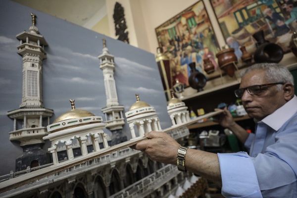 Foto - 6 yılda Mescid-i Haram'ın kopyasını yaptı