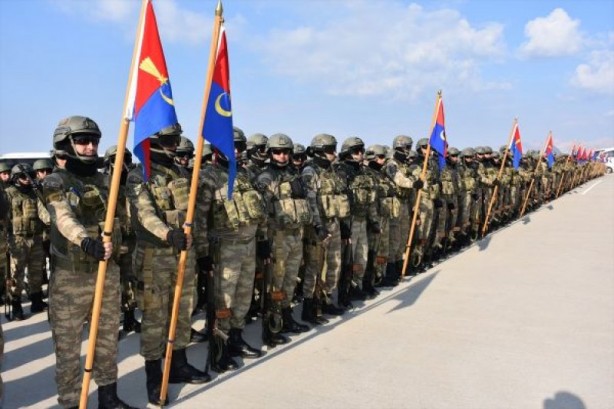 Foto - 660 korucu ve asker Afrin'e uğurlandı