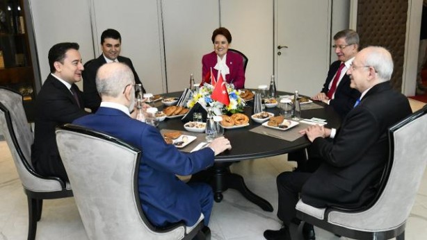 6'lı masanın adayı kim? CHP bombayı patlattı
