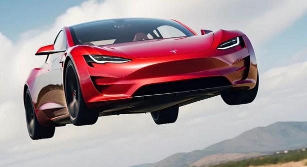 Foto - 7 yıl ertelenen Tesla Roadster'ın çıkış tarihi netleşti