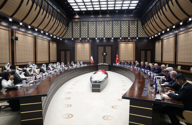 Foto - 7 yıl sonra ilk! Cumhurbaşkanı Erdoğan ile Kuveyt Emiri bir araya geldi