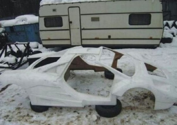 Foto - 70 bin liraya kendine öyle bir araba yaptı ki!