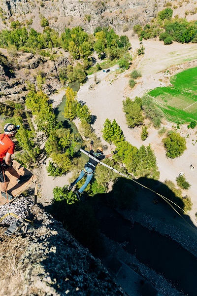 Foto - 70 metreden böyle atladılar