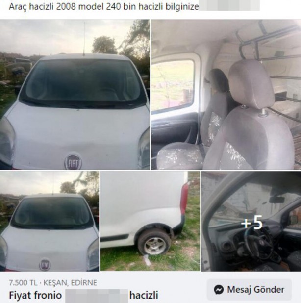 Foto - 700 bin TL'lik otomobil 200 bin liraya satılıyor! Ruhsat, noter işlemi yok