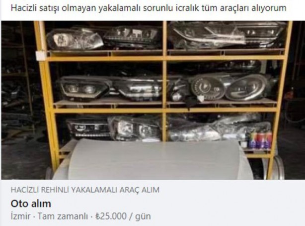 Foto - 700 bin TL'lik otomobil 200 bin liraya satılıyor! Ruhsat, noter işlemi yok