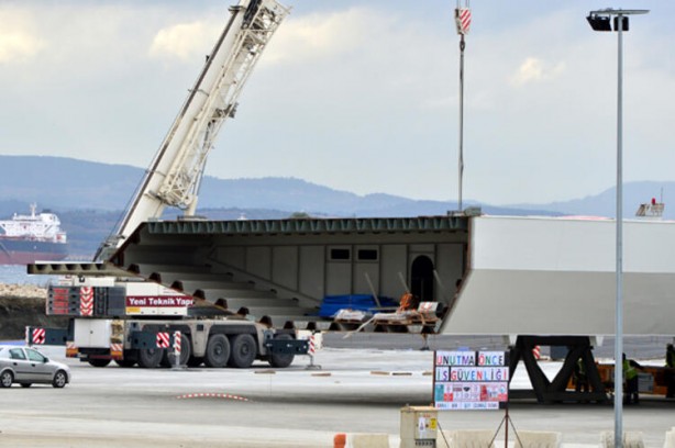 Foto - 700 ton! Özel gemiyle 18 saatte getirildi