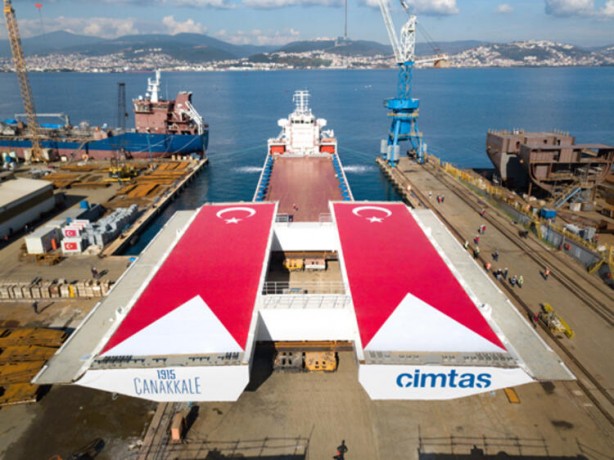 Foto - 700 ton! Özel gemiyle 18 saatte getirildi