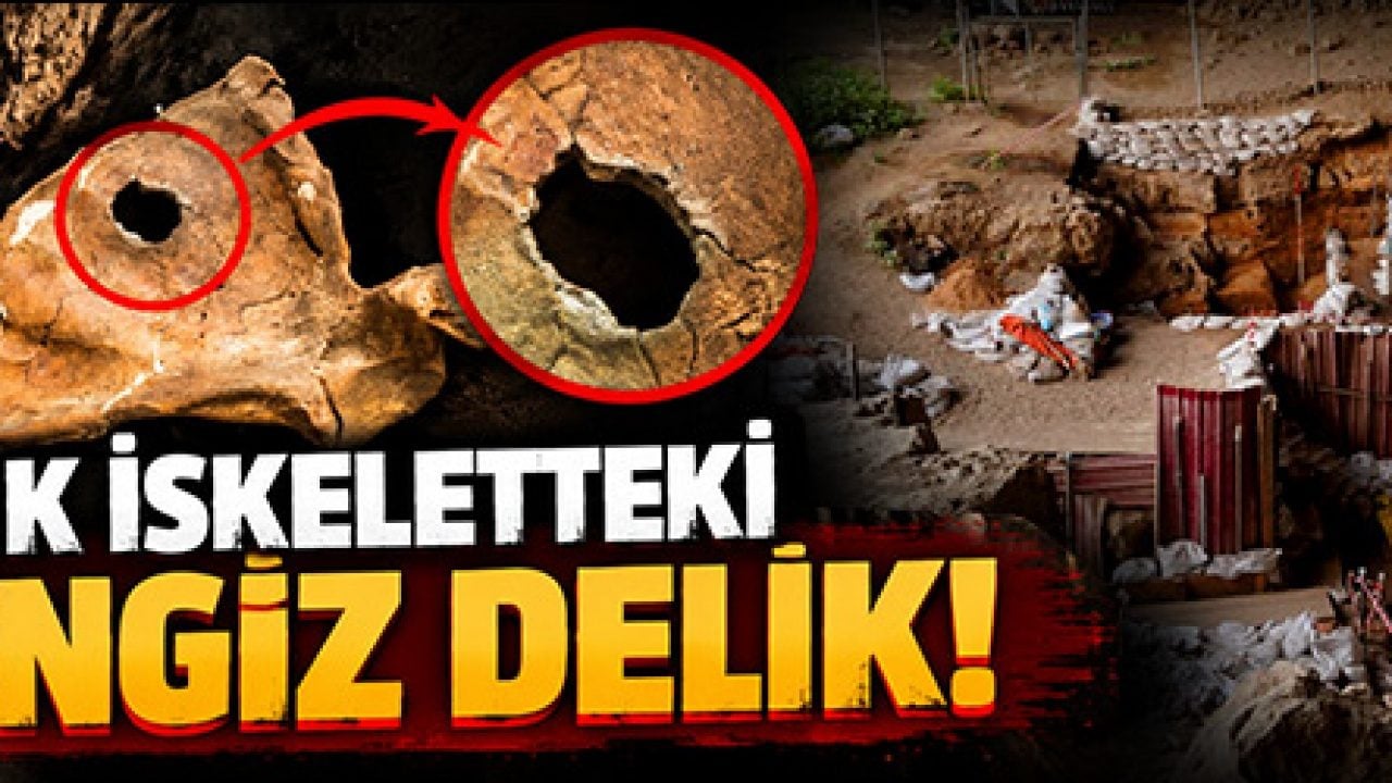 75 bin yıllık "cinayetin" izi bulundu! İskeletteki esrarengiz delik bilim insanlarını şaşkına çevirdi