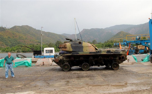 Foto - 76 yıllık tank turizm için "batırılacak"