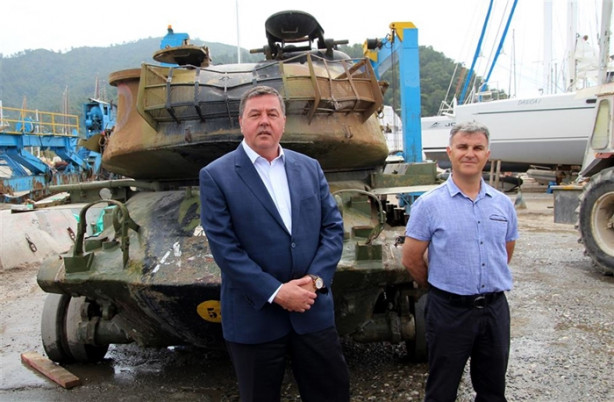 Foto - 76 yıllık tank turizm için "batırılacak"