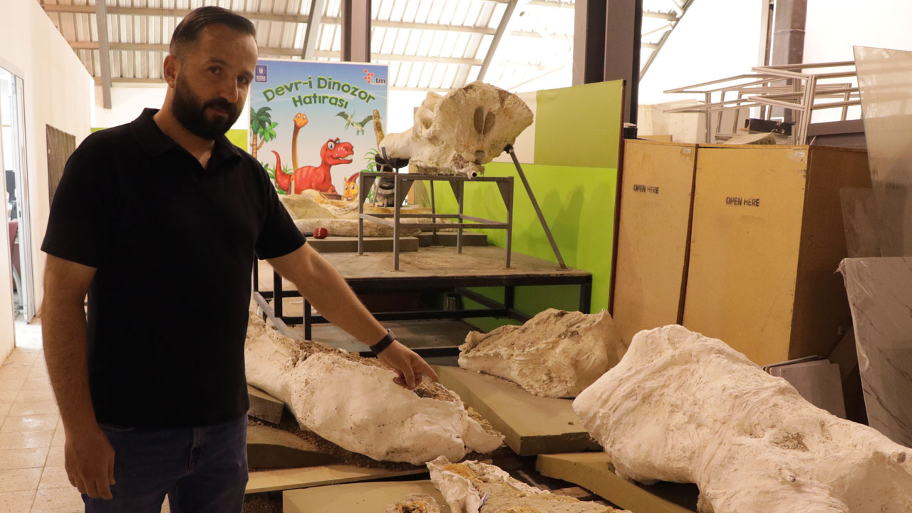 Foto - 7,7 milyon yıllık sır perdesi aralandı! Kayseri'de 3 fil kafatası bulundu