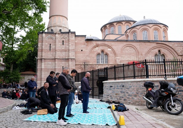 Foto - 79 yıllık hasret bitti: Kariye Camii’nde ilk cuma