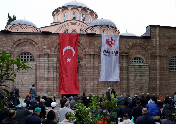 Foto - 79 yıllık hasret bitti: Kariye Camii’nde ilk cuma