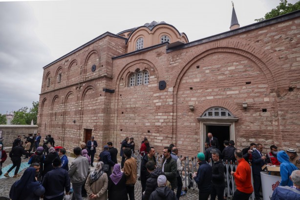 Foto - 79 yıllık hasret bitti: Kariye Camii’nde ilk cuma
