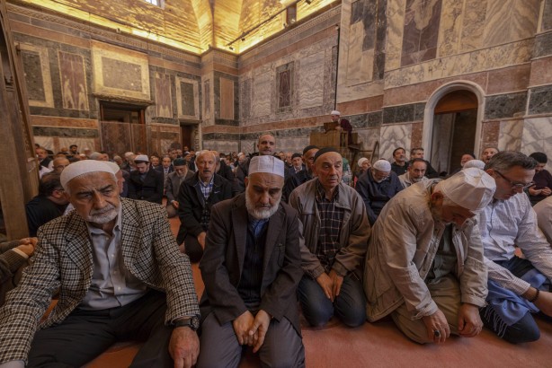 Foto - 79 yıllık hasret bitti: Kariye Camii’nde ilk cuma