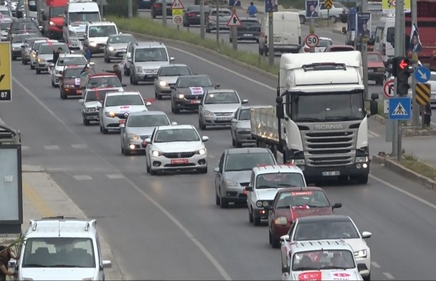 7'li koalisyon kuduracak! Cumhurbaşkanı Erdoğan'a yoğun ilgi: 3 bin araçla karşıladılar