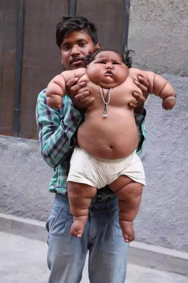 Foto - 8 aylık ama tam 17 kilo!
