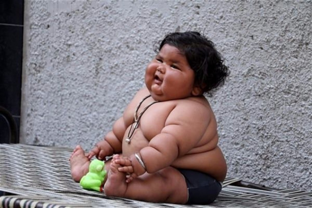 Foto - 8 aylık ama tam 17 kilo!