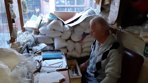 Foto - 81 yaşında ekmeğini 'tuzdan' çıkarıyor