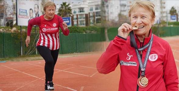 Foto - 82 yaşında pistlerin tozunu atıyor