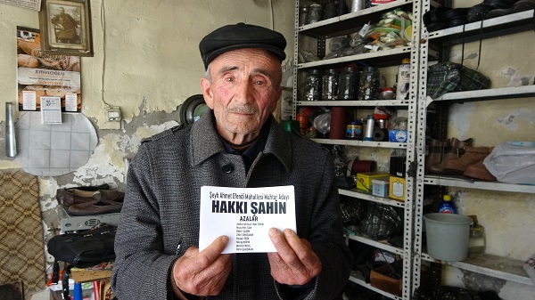 Foto - 83’lük muhtar adayı gençlere taş çıkarttı