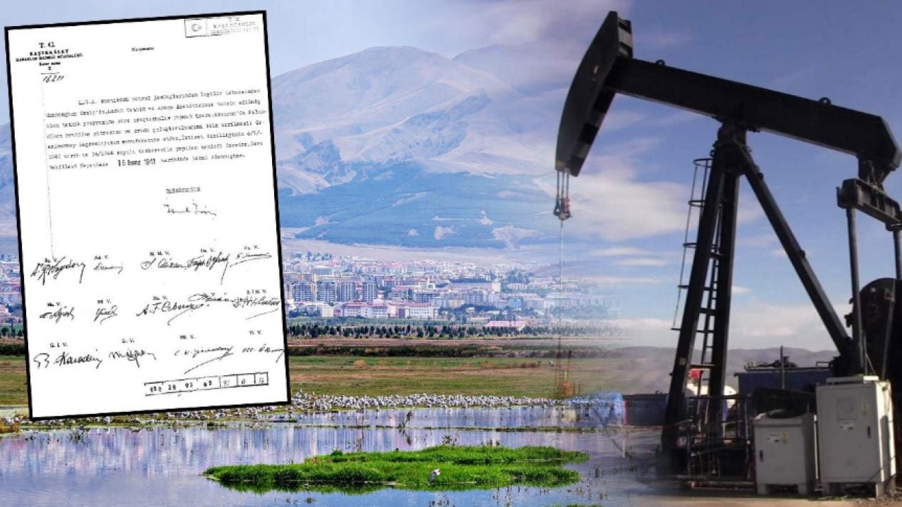 Foto - 85 yıl sonra ortaya çıktı! İnönü ve Bakanlar Kurulu İngiliz jeoloğa Palandöken’de petrol arama izni vermiş