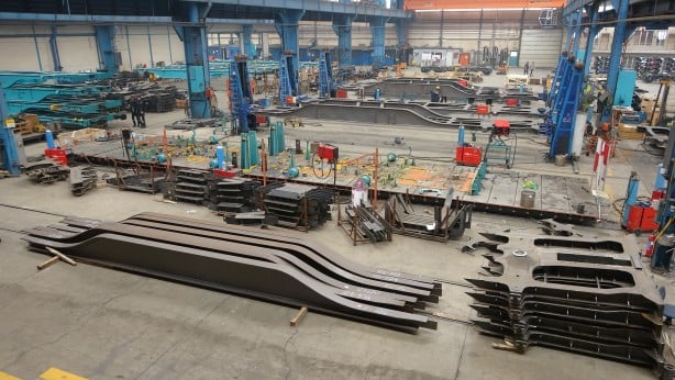 Foto - 85 yıldır yerli ve milli vagonlar burada üretiliyor, hedef 500 bin vagon